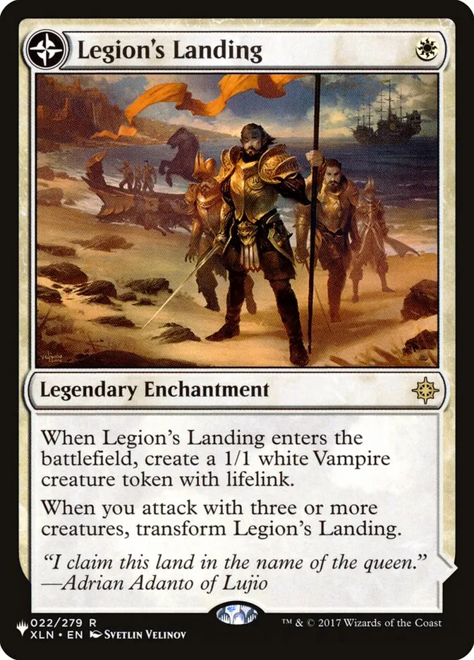 Legion's Landing // Adanto, the First Fort Front Face