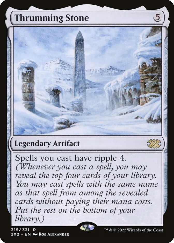 Thrumming Stone Front Face