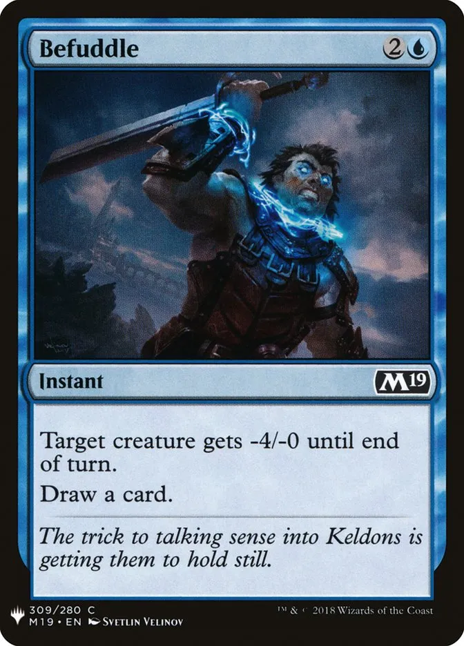 Befuddle Front Face