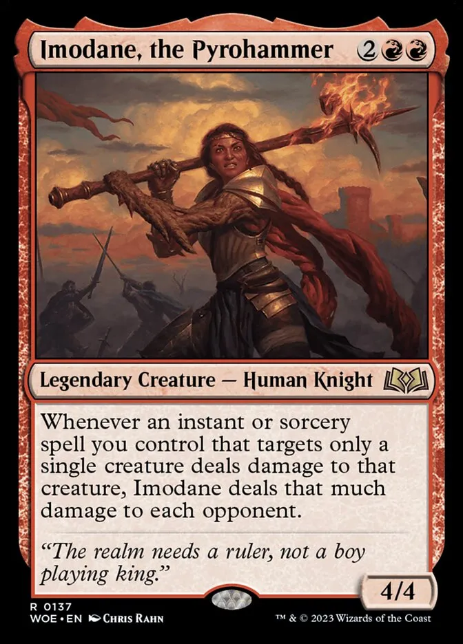 Imodane, the Pyrohammer Front Face