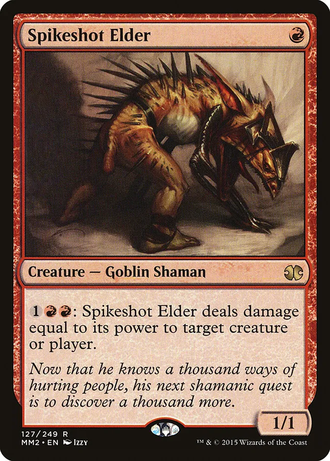 Spikeshot Elder Front Face
