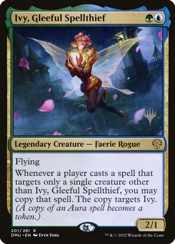 Ivy, Gleeful Spellthief Front Face