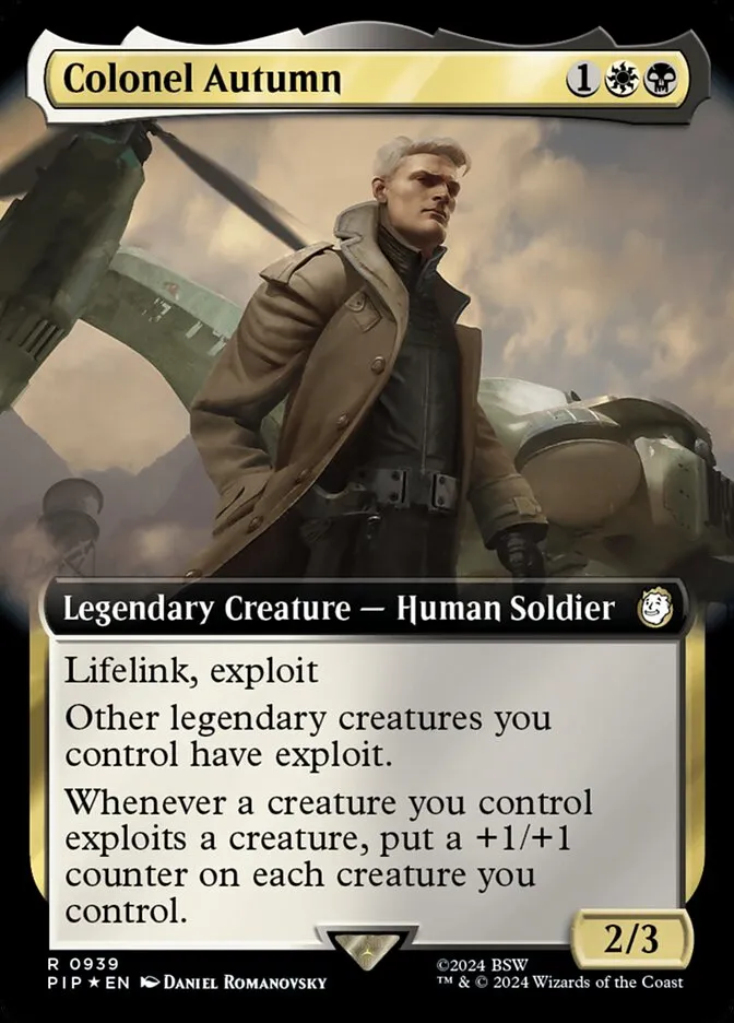Colonel Autumn Front Face