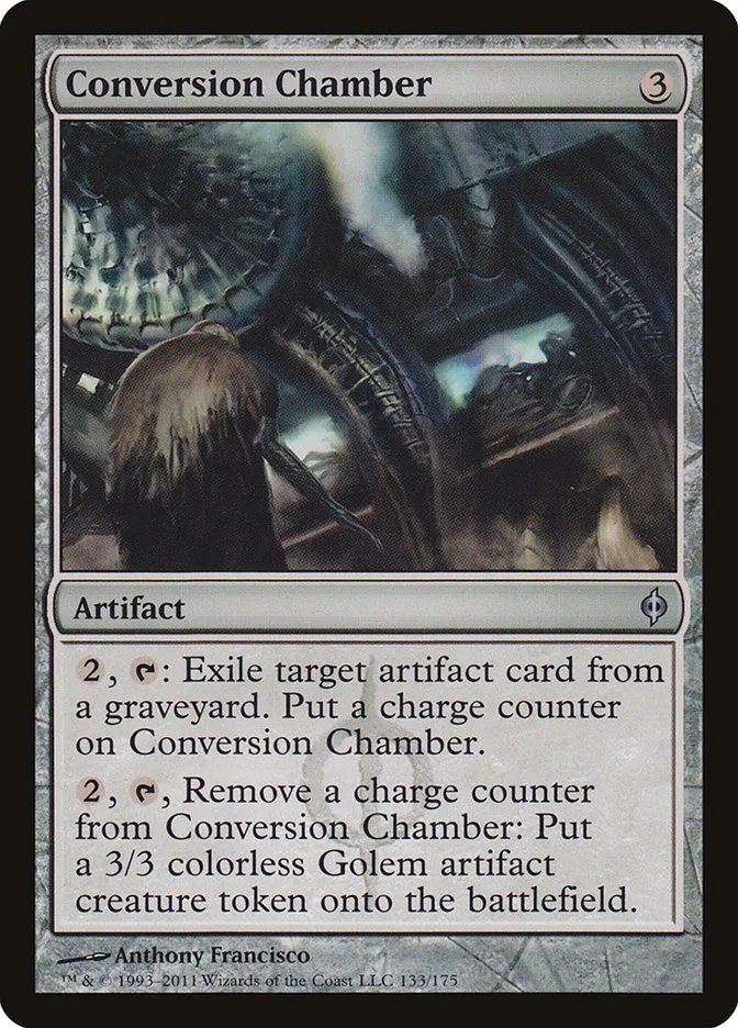 Conversion Chamber Front Face