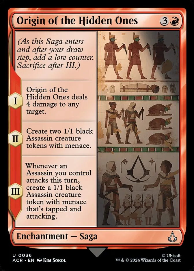 Origin of the Hidden Ones Front Face
