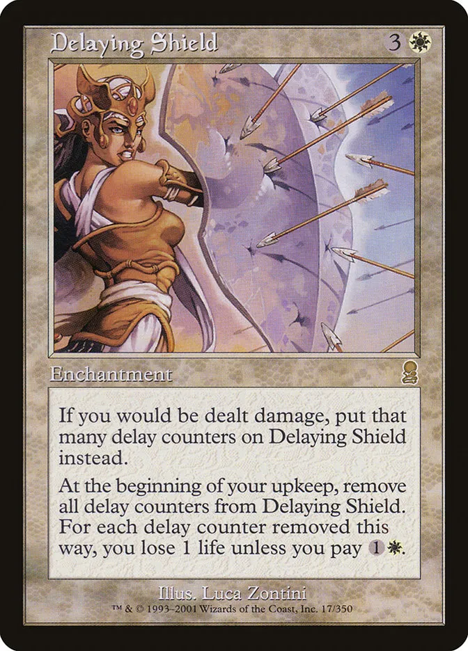 Delaying Shield Front Face