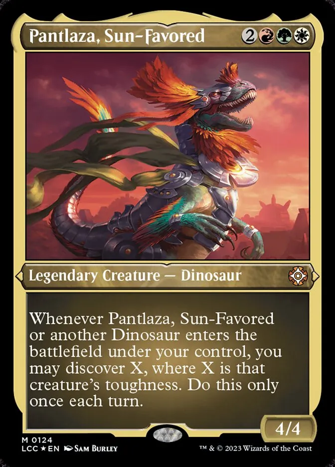 Pantlaza, Sun-Favored Front Face