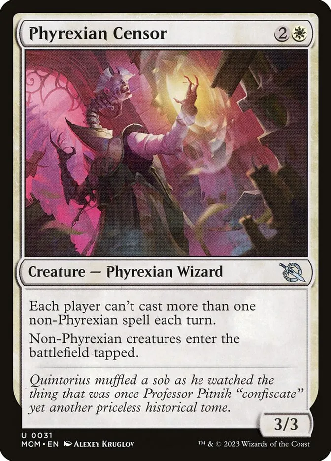 Phyrexian Censor Front Face