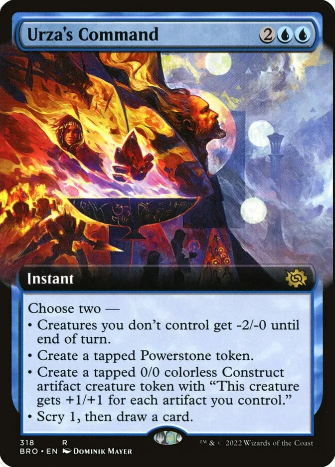 Urza's Command Front Face
