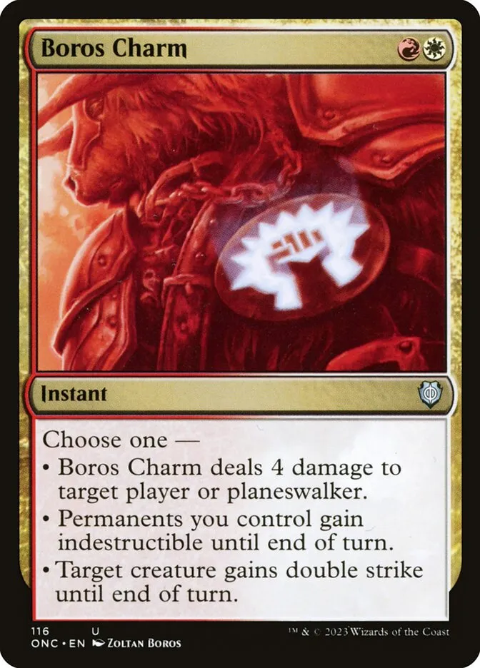 Boros Charm Front Face