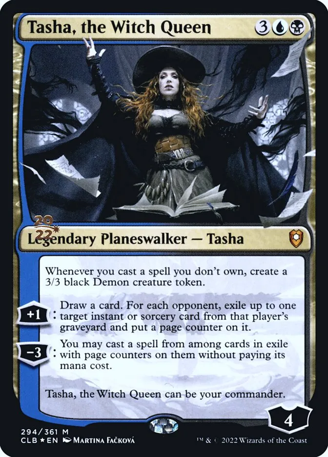 Tasha, the Witch Queen Front Face