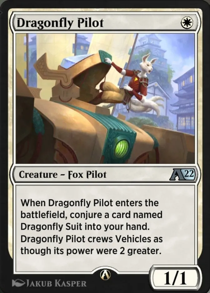 Dragonfly Pilot Front Face