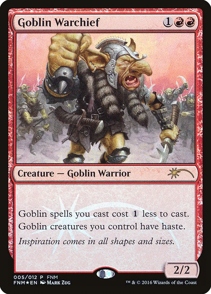 Goblin Warchief Front Face