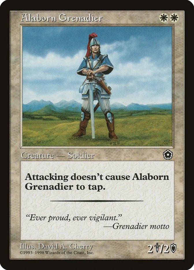 Alaborn Grenadier Front Face