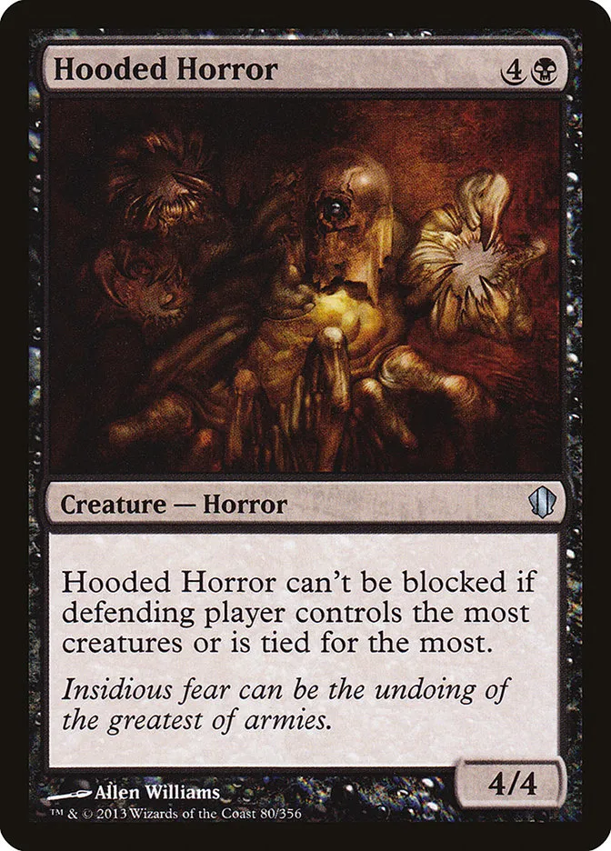 Hooded Horror Front Face