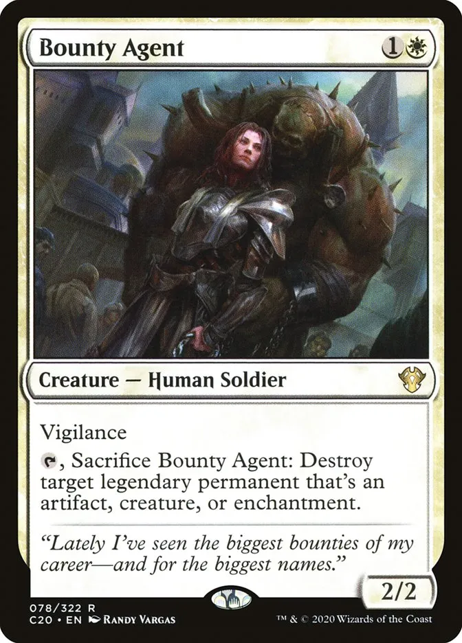 Bounty Agent Front Face