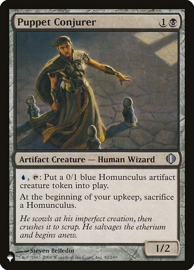 Puppet Conjurer Front Face