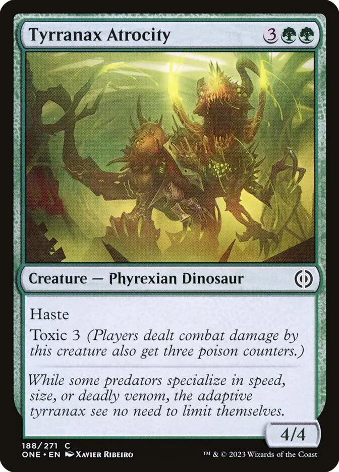 Tyrranax Atrocity Front Face