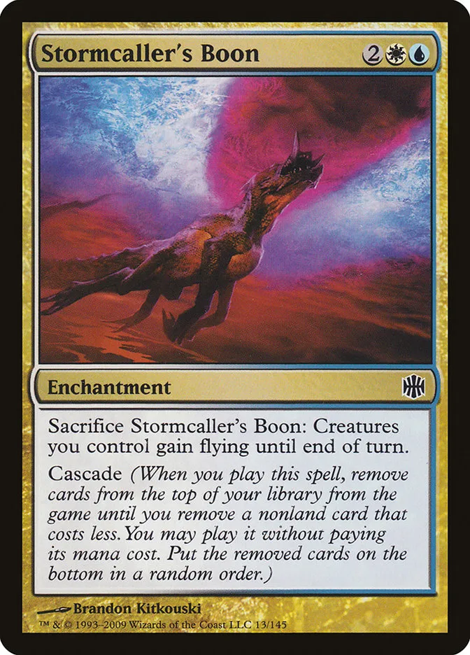 Stormcaller's Boon Front Face
