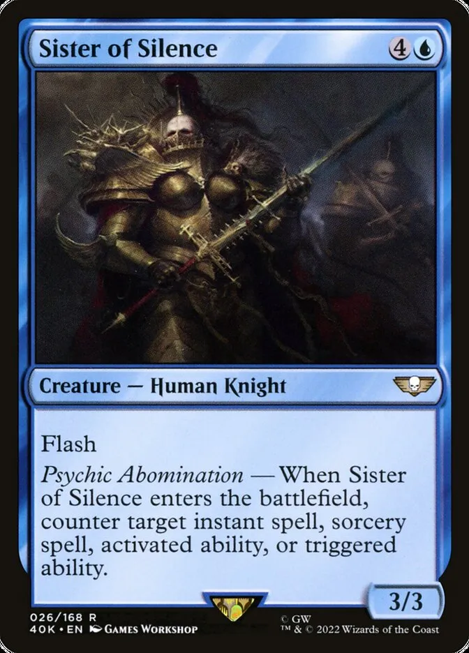 Sister of Silence Front Face