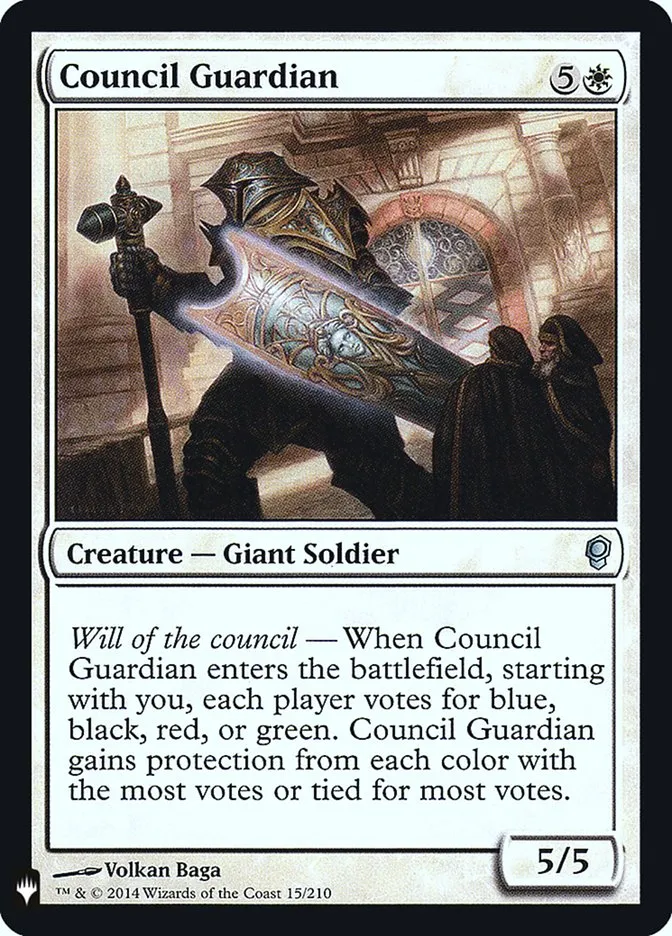 Council Guardian Front Face