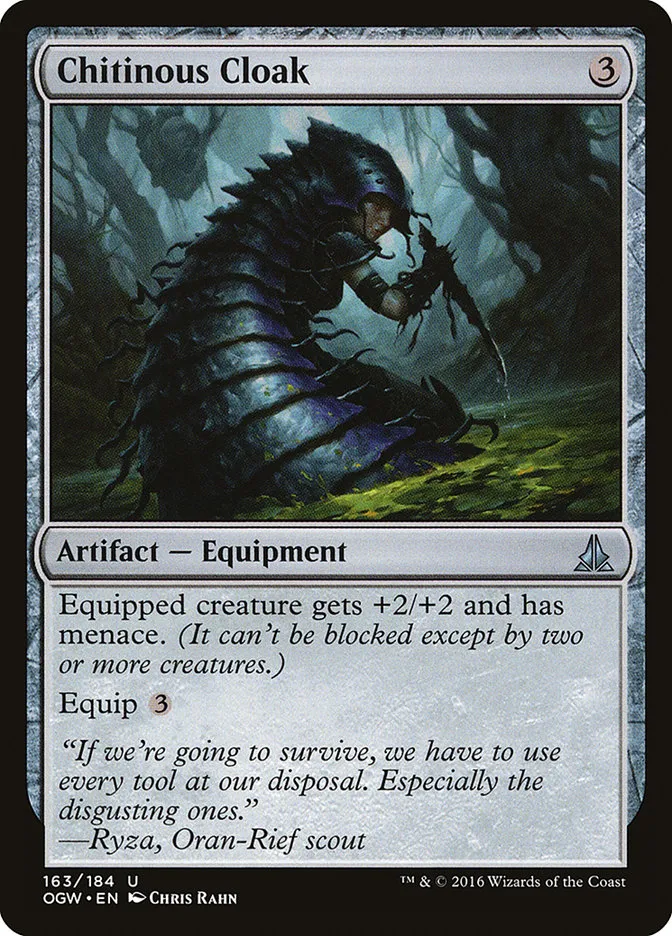 Chitinous Cloak Front Face