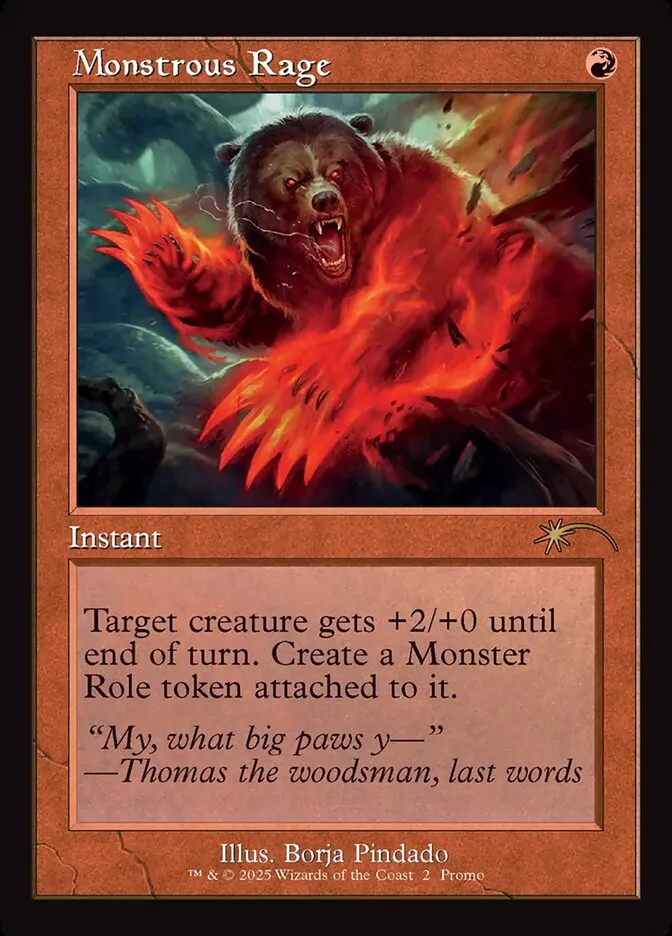 Monstrous Rage