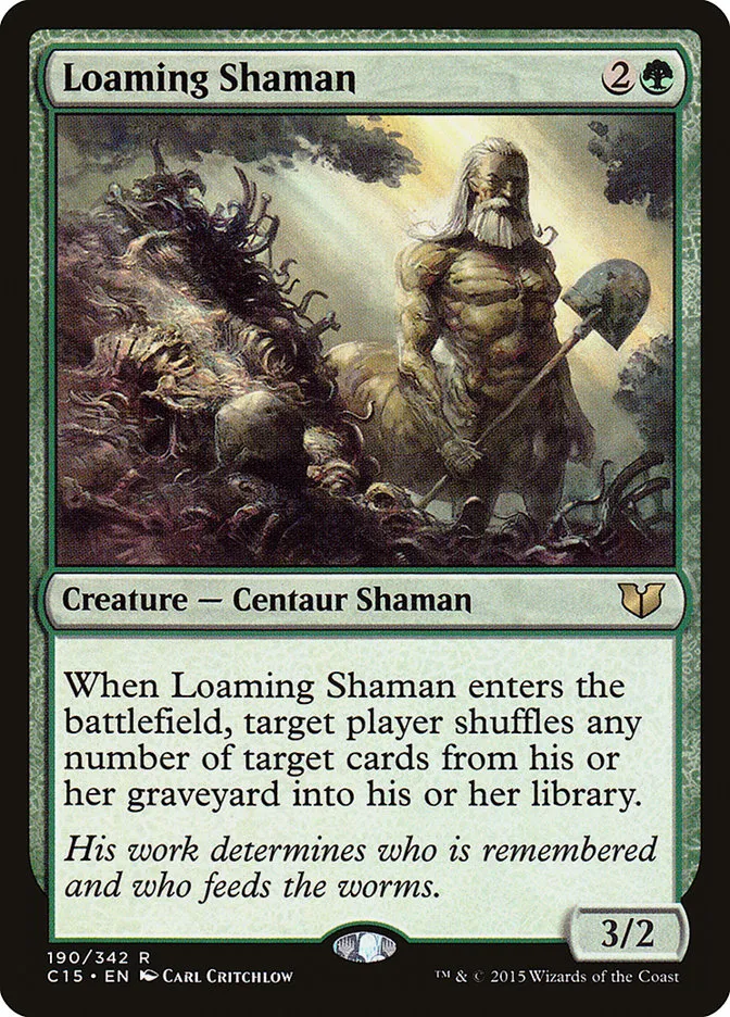 Loaming Shaman Front Face