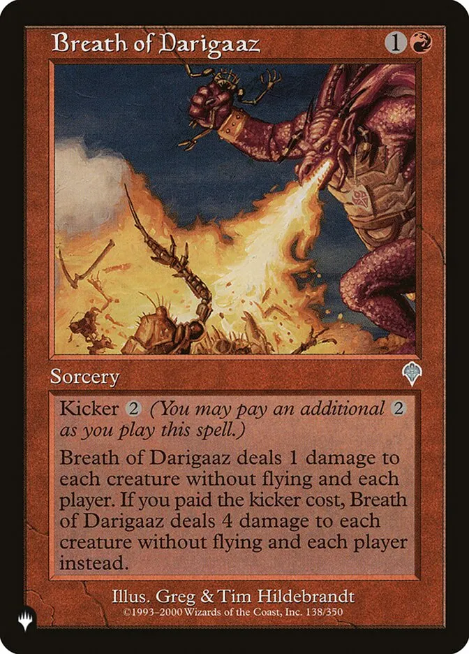 Breath of Darigaaz Front Face