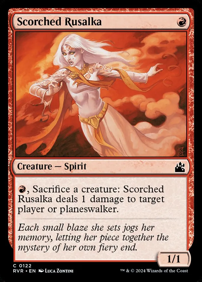 Scorched Rusalka Front Face