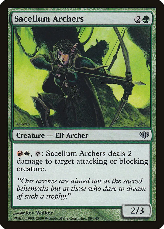 Sacellum Archers Front Face