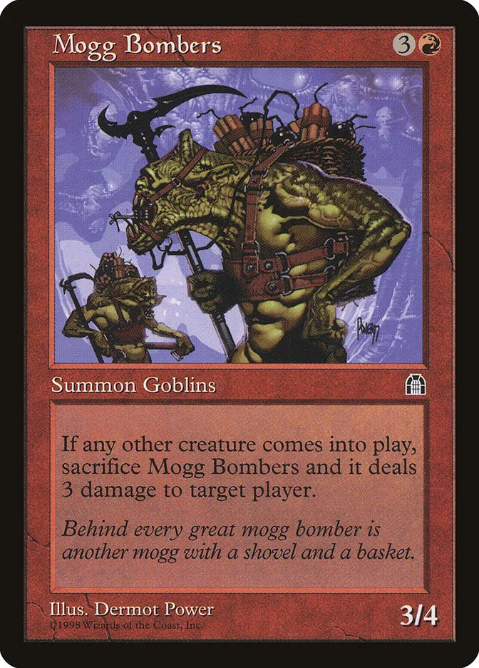 Mogg Bombers Front Face