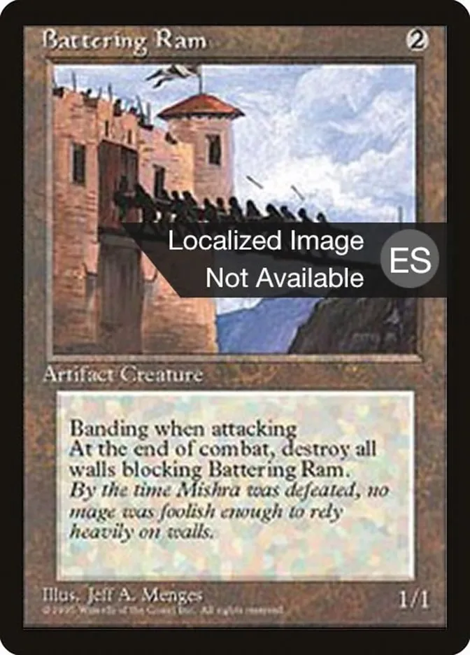 Battering Ram Front Face