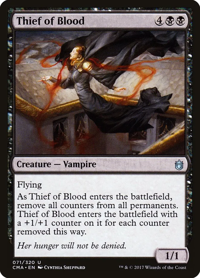 Thief of Blood Front Face