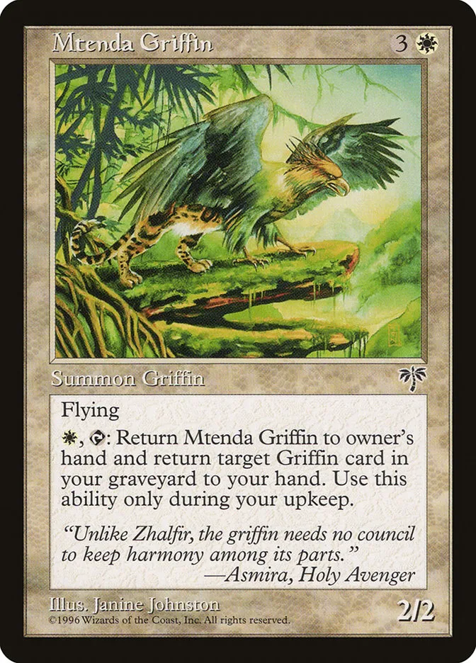 Mtenda Griffin Front Face