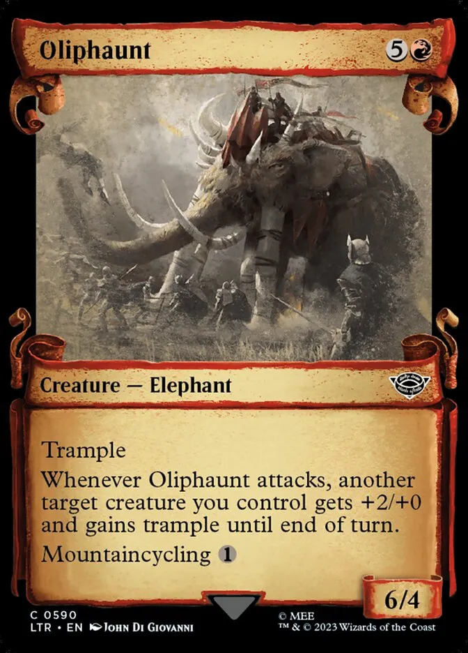 Oliphaunt Front Face