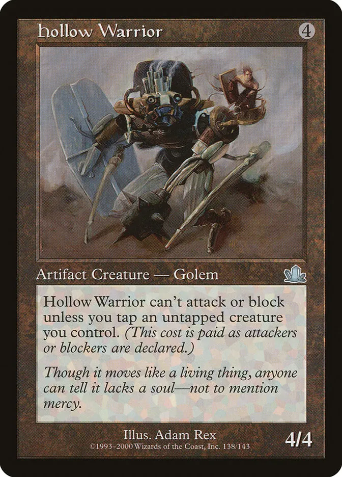Hollow Warrior Front Face