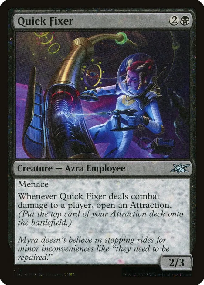 Quick Fixer Front Face