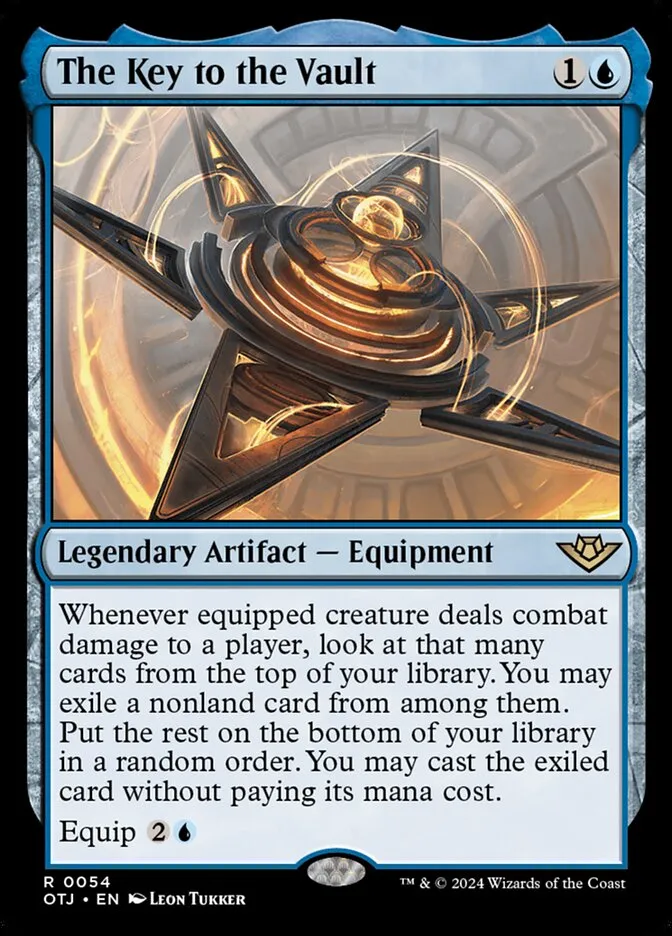 The Key to the Vault Front Face
