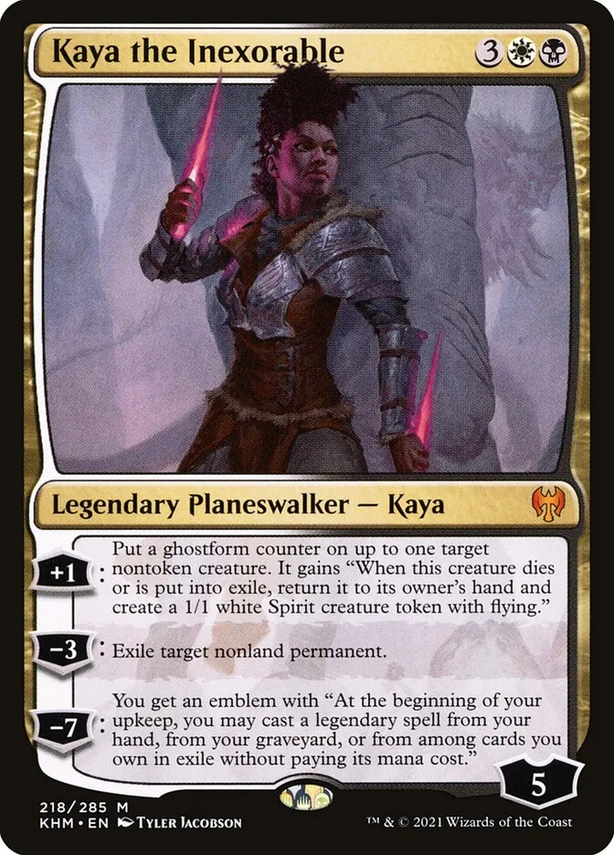 Kaya the Inexorable Front Face