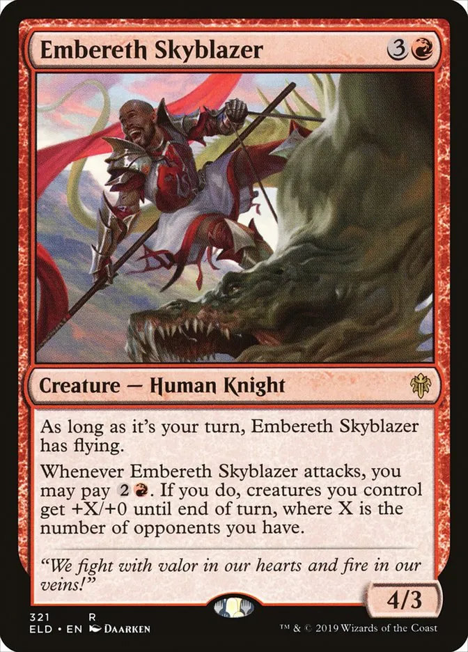 Embereth Skyblazer Front Face