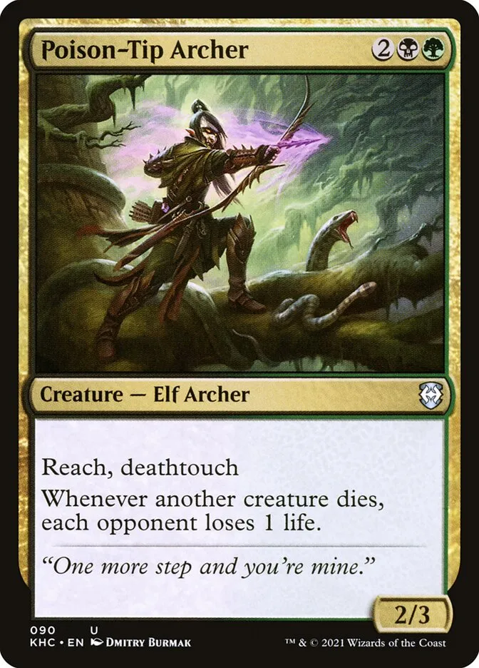 Poison-Tip Archer Front Face