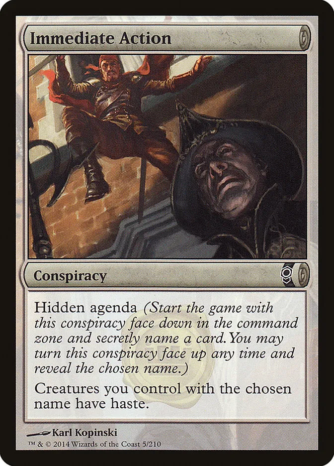 Immediate Action Front Face