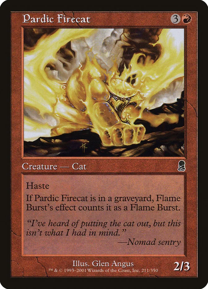 Pardic Firecat Front Face