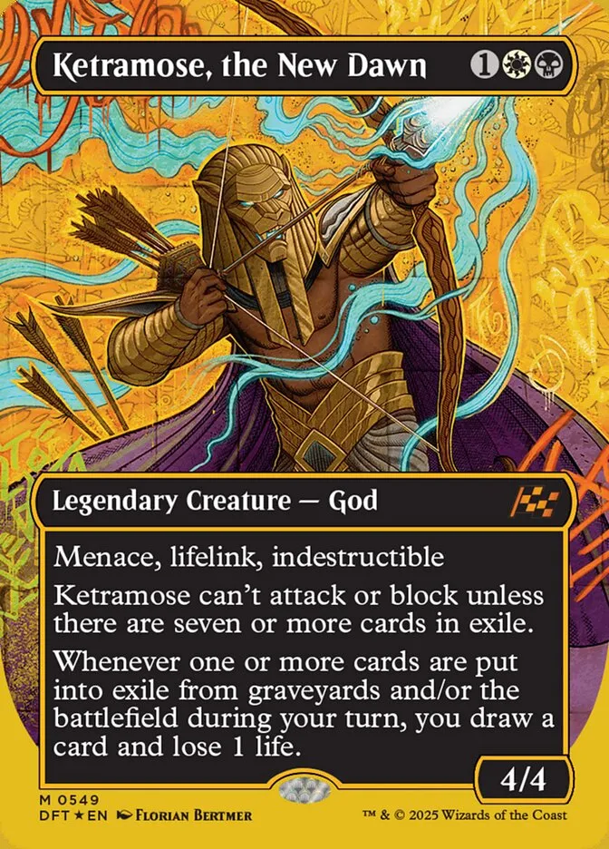 Ketramose, the New Dawn Front Face