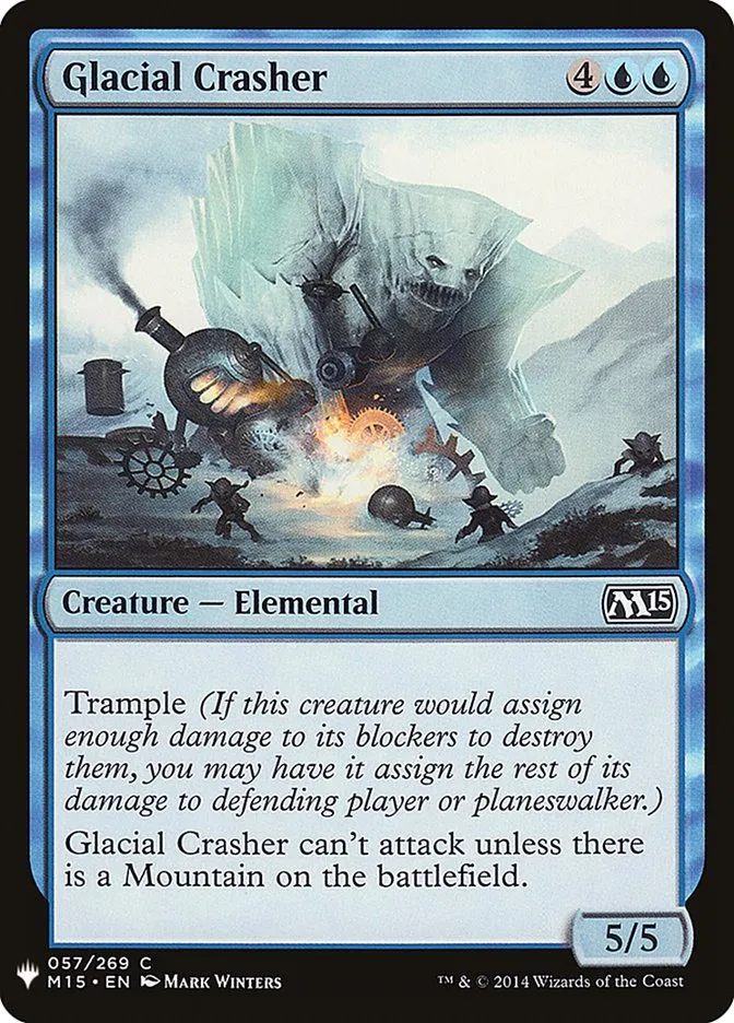 Glacial Crasher Front Face