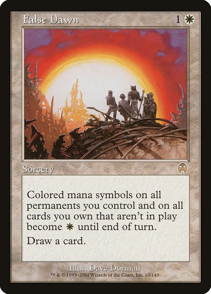 False Dawn Front Face