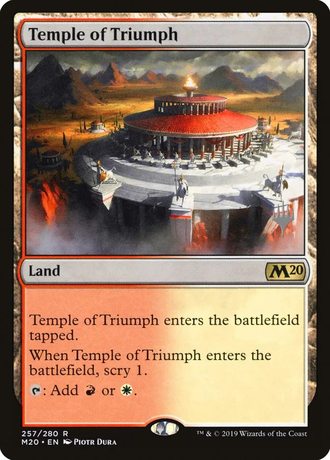 Temple of Triumph Front Face