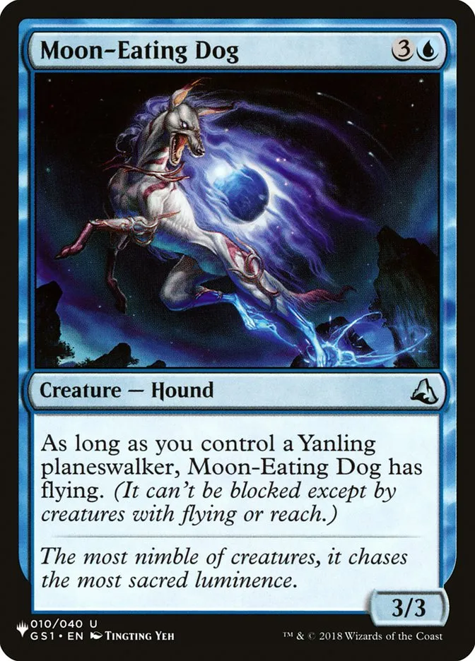 Moon-Eating Dog Front Face