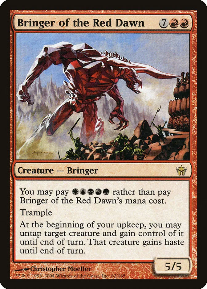 Bringer of the Red Dawn Front Face
